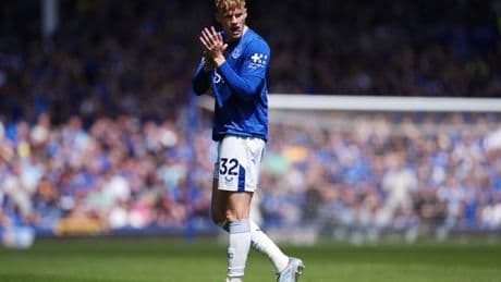 Jarrad Branthwaite signs new five-year contract with Everton