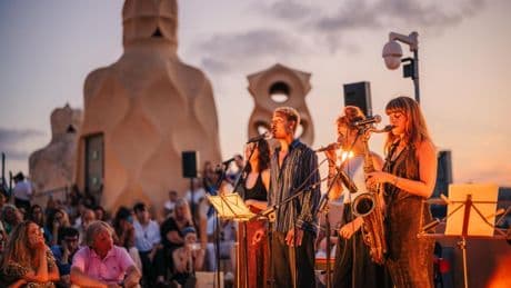 Los mejores talentos emergentes del jazz se suben a la azotea de La Pedrera