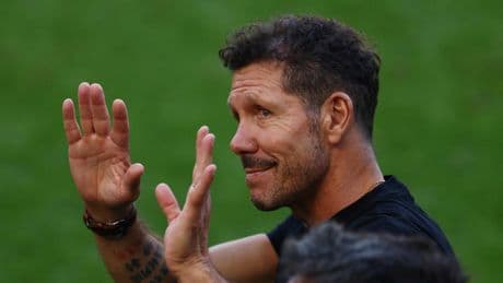 Simeone, rotundo sobre el lugar del Atleti: "No hay que engañar a la gente. Están Lamine, Raphinha, Mbappé, Vinicius..."