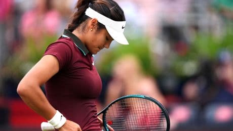 Emma Raducanu not ‘overly concerned’ about ongoing back issue after Queen’s exit