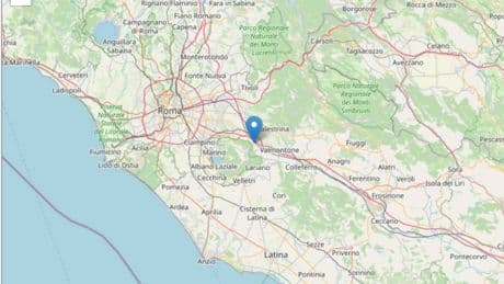 Terremoto de magnitud 2,9 en la provincia de Roma