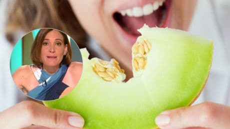 Boticaria García, nutricionista: ''Es normal que algún melón tenga ese regustillo a pepino y pueda repetir porque son de la misma familia. Si os fijáis en las pepitas, se parecen mucho''
