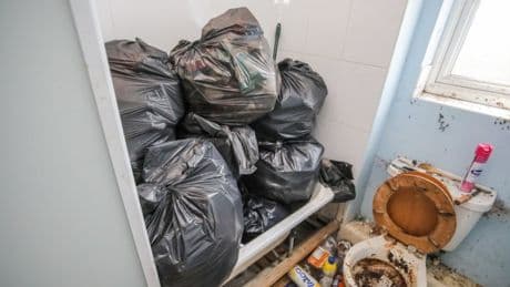 Tenant left mountain of 3,000 beer cans in flat and only paid rent once