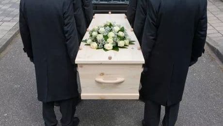 Dead woman suddenly comes back to life while being taken to her own funeral