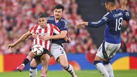El United convierte en pesadilla el sueño de del Athletic con la final de San Mamés
