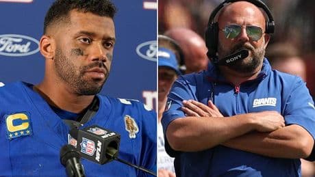 New York Giants make call on Russell Wilson after legendary QB's awful performance against the Commanders
