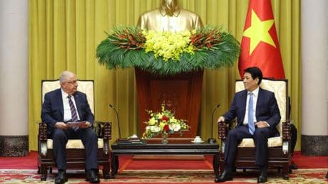 Bakan Güler, Vietnam Devlet Başkanı Luong ile görüştü