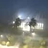 Freak maritime 'supercell' storm sparks chaos in Italian tourist hotspot as cars are crushed by falling trees and buildings flooded - with more wild weather to come