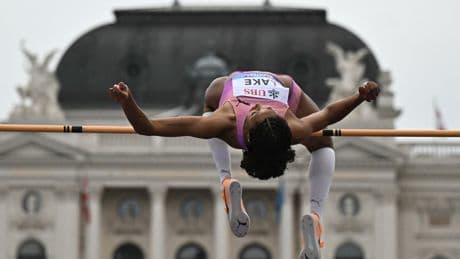 Morgan Lake soars to new British record as Mondo Duplantis given scare at Diamond League finals