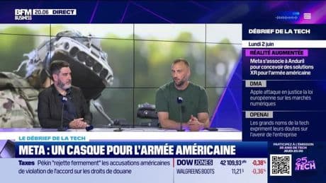 Meta : un casque pour l'armée américaine - 02/06