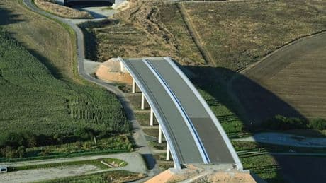 Alarm wegen der Autobahn