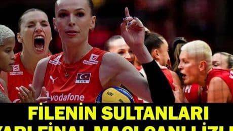 FİLENİN SULTANLARI YARI FİNAL MAÇI CANLI İZLE: Türkiye - Japonya voleybol maçı hangi kanalda, saat kaçta?