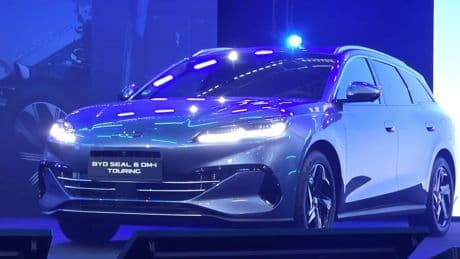 Byd, al salone di Monaco debutto della prima wagon super ibrida: Seal 6 Dm-i touring