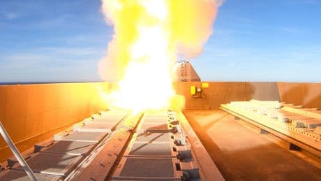 Dramatic video shows Royal Navy warship shooting down supersonic missile