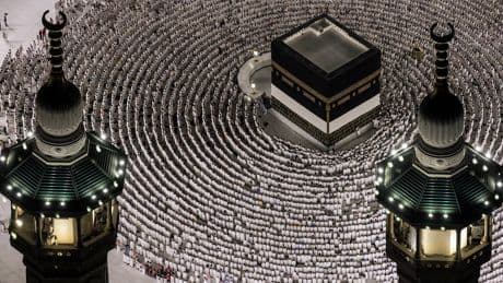Hajj Begins With World’s Largest Air Conditioner, Surveillance Drones, and a Ban on Children