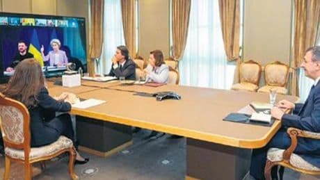 Yılmaz, Gönüllüler Koalisyonu zirvesinde