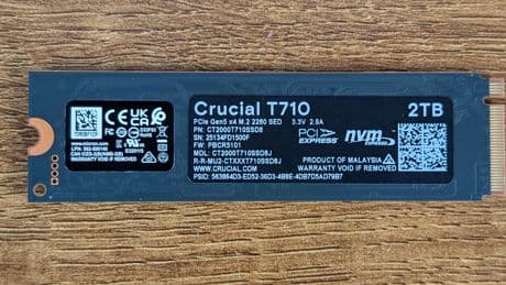 Die schnellste und beste SSD: Crucial T710 2TB im Test