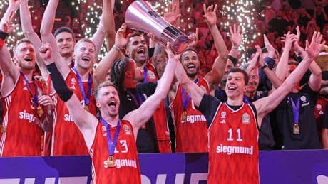 Basketball-Meister FC Bayern: Die wichtigste Trophäe der Münchner Basketballgeschichte