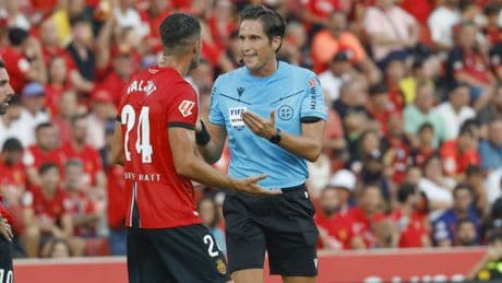 La increíble estadística de Munuera Montero en el Mallorca-Barça y la acción que nadie entendió