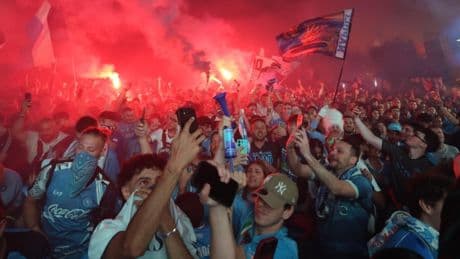 Napoli scudetto, le immagini della festa