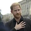I didn't air any dirty laundry in public - my conscience is clear, says Prince Harry during visit to Ukraine: Duke reveals he wants to spend more time in the UK in the next year as 'the focus really has to be on my dad'
