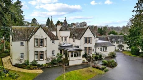 Boutique luxury hotel near Gleneagles hits the market
