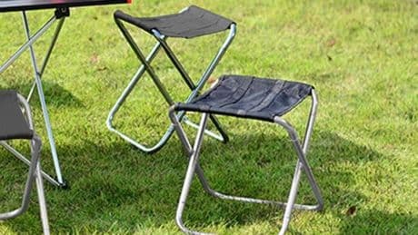 £13 pop-up stool that folds into small bag is a must-have for Glastonbury goers