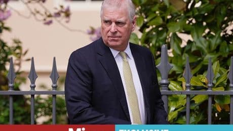 Prince Andrew's 'cocky' gesture at royal Easter Sunday outing raises eyebrows