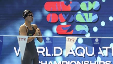Yu Zidi, una nadadora china de 12 años, se lleva los focos en el segundo oro de McIntosh
