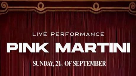 Pink Martini, 21 Eylül'de Bedri Rahmi'de sahne alacak