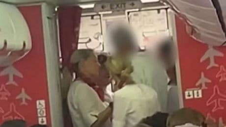 'Uncontrollable' Jet2 passengers drunk on vodka dragged from plane by police