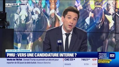 Les off de Legendre : PMU, vers une candidature interne ? - 18/06