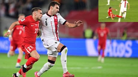10 kişi kaldık! Gürcistan-Türkiye maçında kritik karar