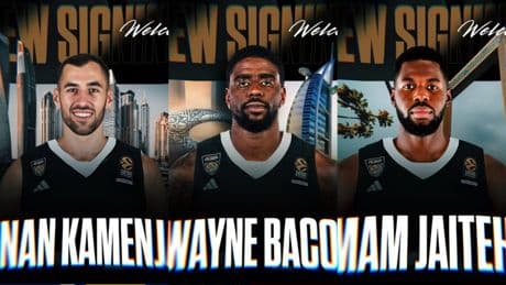 Dubai BC sigue fichando sin freno: llegan Kamenjas, Jaiteh y Bacon