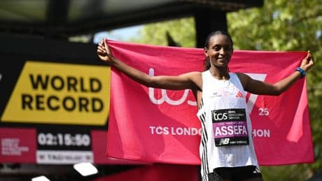 Äthiopierin Assefa: Rekord und Revanche bei London-Marathon