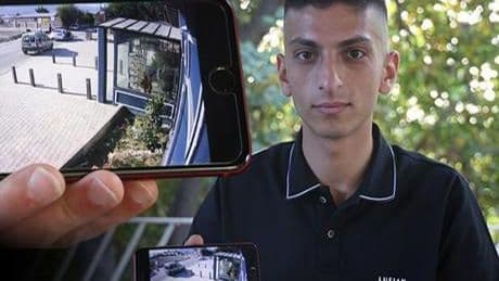 Metrelerce havaya uçtuğu kaza görüntüsünü izledi: Motosiklete binmeye tövbe ettim