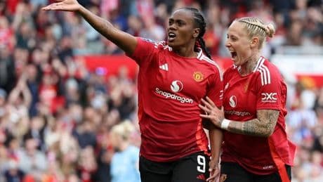 What happened in the WSL this weekend as Manchester United clinch Champions League place