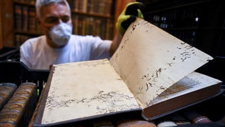 Broodkevers verwoesten tienduizenden eeuwenoude boeken: ’Hele collectie besmet’