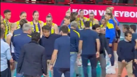 Fenerbahçeli yönetici kadın voleybolcuları herkesin içinde azarladı! Sosyal medyayı sallayan video