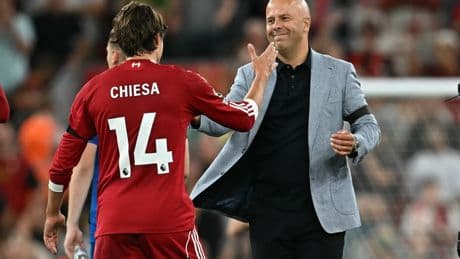 Arne Slot reveals message from Federico Chiesa after Liverpool Champions League snub