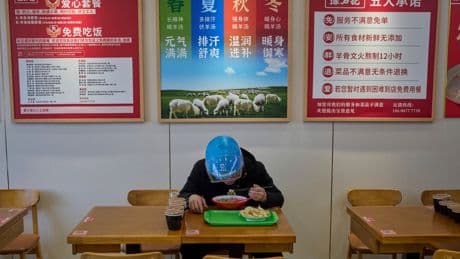 China's army of food delivery drivers get by with help from discount 'loving meals'