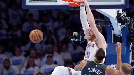 Basketball: Hartenstein führt mit Oklahoma im NBA-Halbfinale