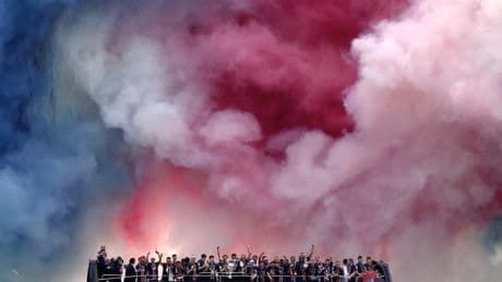 Paris gives PSG hero's welcome in a day of jubilant celebrations