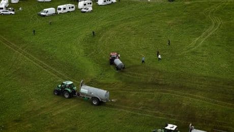 Truth revealed about why farmers sprayed manure on ‘illegal campers’