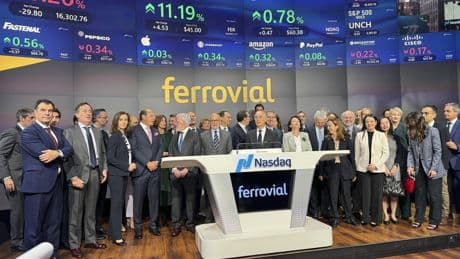Ferrovial se consolida en el Nasdaq