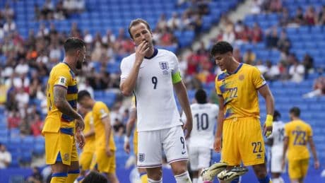 0-1: Sólo Harry Kane logra batir a Andorra en Cornellà-El Prat