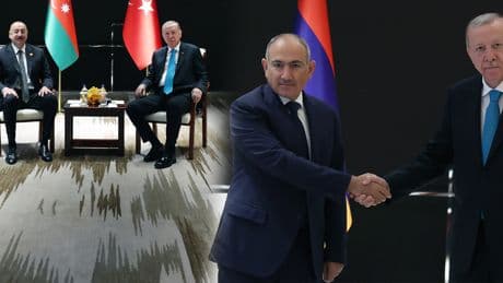 Çin'de diplomasi trafiği! Cumhurbaşkanı Erdoğan, Aliyev ve Paşinyan'la görüştü