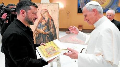 La posible paz en Ucrania pasa por el Vaticano