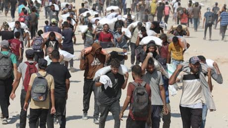 La hambruna que impone Israel