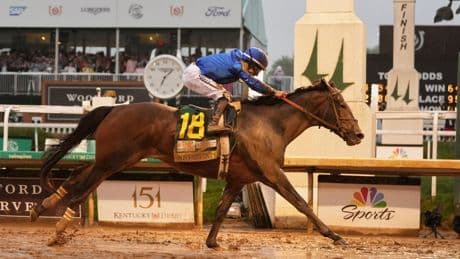 Kentucky Derby winner Sovereignty won't run in the Preakness, dashing Triple Crown possibility
